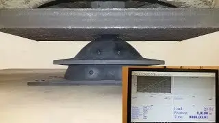 Testing a Progressive Rubber Spring