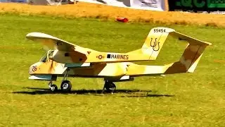 RC AIRPLANE CRASH AT LANDING !!! OV-10 B BRONCO RC SCALE MODEL AIRPLANE / Euroflugtag Rheidt 2016