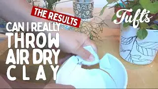 Can I throw air dry clay? FINAL analysis