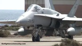 DACT Air Ops: EF-18 Hornet del Ala 46. Ejército del Aire.