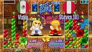 FT5 @spf2t: Vlaxy (MX) vs Steven.101 (PE) [Super Puzzle Fighter II Turbo spf2 Fightcade] Jan 28