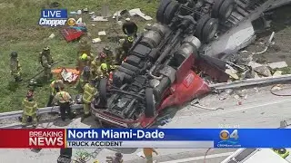 Tractor-Trailer Overturned On Turnpike