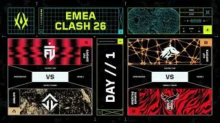 FUT vs JL - ULF vs BJK // EMEA Clash 26 - Day 1
