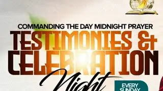 TESTIMONIES AND CELEBRATION NIGHT || 25-01-2026 II COMMANDING THE DAY MIDNIGHT PRAYER #dunamistv