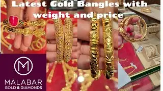 Malabar Gold bangle designs | Latest light weight Party wear Bangles | Bangles