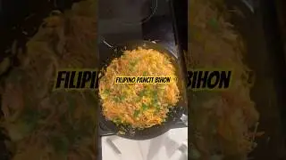 Filipino Pancit Bihon #filipino #music #cooking #pancitbihon #food