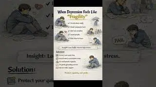 When Depression Feels Like Fragility | 5 Science-Based Solutions #depression #mentalhealth #selfcare