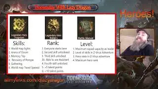 Lazy Dragon Playing Doomsday! Overall hero breakdown! What or who to do?