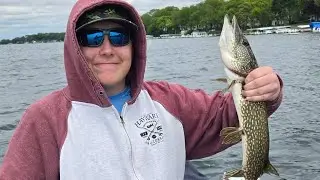 Fishing a slow Delavan lake