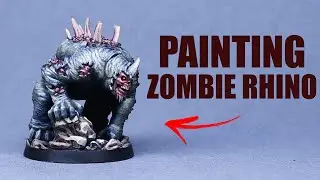 Как нарисовать зомби-носорога &mdash; Marvel Zombies