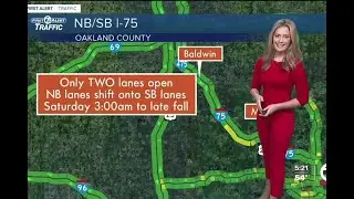 Weekend traffic for Friday, May 15, 2024