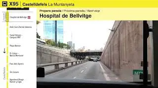 Recorregut de la línia X95