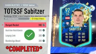 HOW TO COMPLETE TOTSSF OBJECTIVE SABITZER QUICKLY! - FIFA 20 Ultimate Team