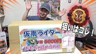 仮面ライダー詰め合わせを開けてゲイツマジェスティを狙うはるくん！