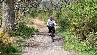 Mountain biking around Derwent water