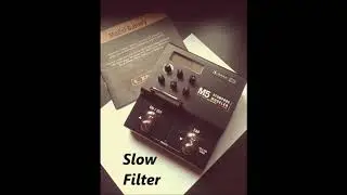 Line6 M5 filter demo - one riff all filter tone!