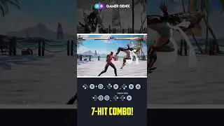Tekken 8 Black Widow (Nina Williams)  Easy 7-Hit Combo! 🔥