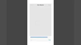 CUSTOM VIBRATION IN IPHONE