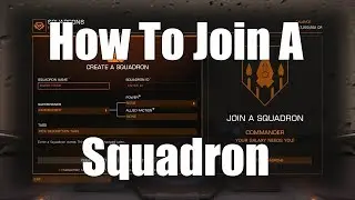 Elite: Dangerous - How to Join a Squadron