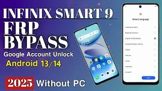 Infinix Smart 9 Frp Bypass ll Infinix X6532 Frp Bypass Without PC