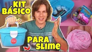 MONTE SEU KIT PARA FAZER SLIME FORA DE CASA | TIO LUCAS
