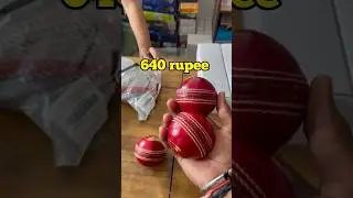 Two leather balls for Rs 640.🏏 #cricket #cricketvideo #minivlog #mini #shorts #vlog #vlogger #ipl