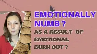 WHY chronic emotional stress and burnout lead to emotional numbness? #tanyatchirkova #toxicstress