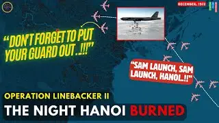 (INTENSE AUDIO) Operation Linebacker II: B-52 Crews Christmas Bombing of Hanoi #atc