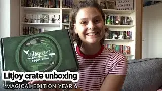 Litjoy crate unboxing | Magical edition year 6 (this box was freaking AMAZING!)