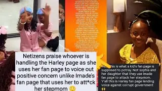 Netizens praise Harley's fan page handler as they compare to Imade's fans page 👇