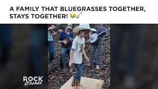 There's nothing more Yeehaw than a bluegrass family 🤣