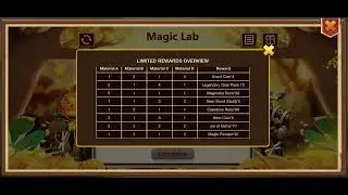 Castle clash magic lab