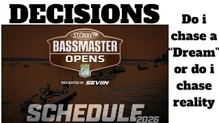 Bassmaster Open Schedule Released (Here is a glimpse at how I manage it.)