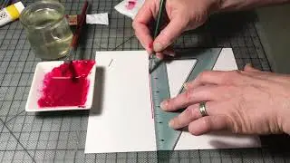 How to use a Ruling Pen