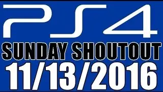 PS4 Sunday ShoutOut 11/13/2013