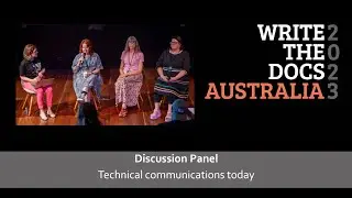 Tech comms today - Discussion panel