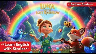 Luna and the Lost Rainbow | English Fairy Tales | Moral Story | Pixie Dreams Tales