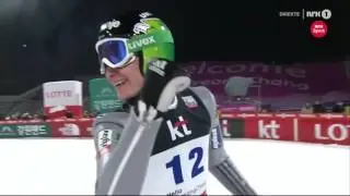 Anze Lanisek - 139,5 m - Pyeongchang 2017 - Hill Record