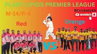 Orange Hawks 🧡 VS Red Brave Hearts♥️| Orange 88 to win form 6 overs #rcricket143  M 14/R 4|