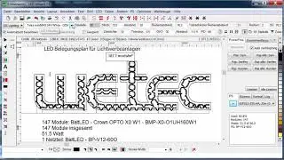 Demonstration der Kalkulationssoftware LED Wizard auf der WETEC 2018 in Stuttgart