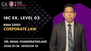 BSAA  22053  Corporate Law - 18C EX  2026.01.18  @sabcampus