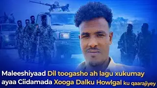 Deg Deg Ciidamada Dowlada ayaa Qaarajiyey Xubno ku xukunaa Dil Toogasho ah Yaaqbiriwayne.
