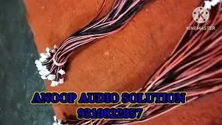 Audio wire connector RMC type all type connector 