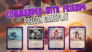 КОМАНДИР С ДРУЗЬЯМИ &mdash; Геймплей Paper MTG Commander &mdash; НОВЫЕ ПРЕДПОСЫЛКИ с 10 улучшениями!