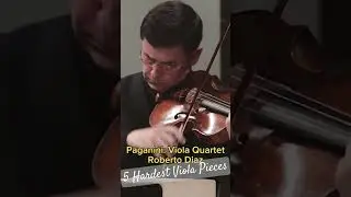 5 hardest Viola Pieces #shorts