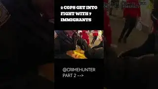 IMMIGRANTS ATTACK NYPD OFFICERS AT TIMES SQUARE⚠️