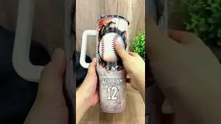 Personalized tumbler keeps drinks cold for sporty men #gifts #giftideas #summer #giftformen