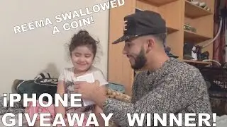 REEMA SWALLOWED A COIN!! & GIVEAWAY WINNERS!!