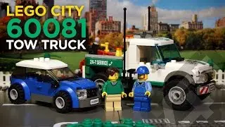 LEGO City 60081 - Pickup Tow Truck - Stop Motion Build