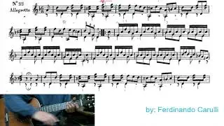 Học Đàn Guitar Bài Số 6 với No. 22 của Carulli
